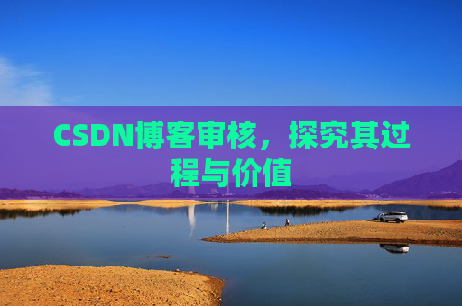 CSDN博客审核，探究其过程与价值